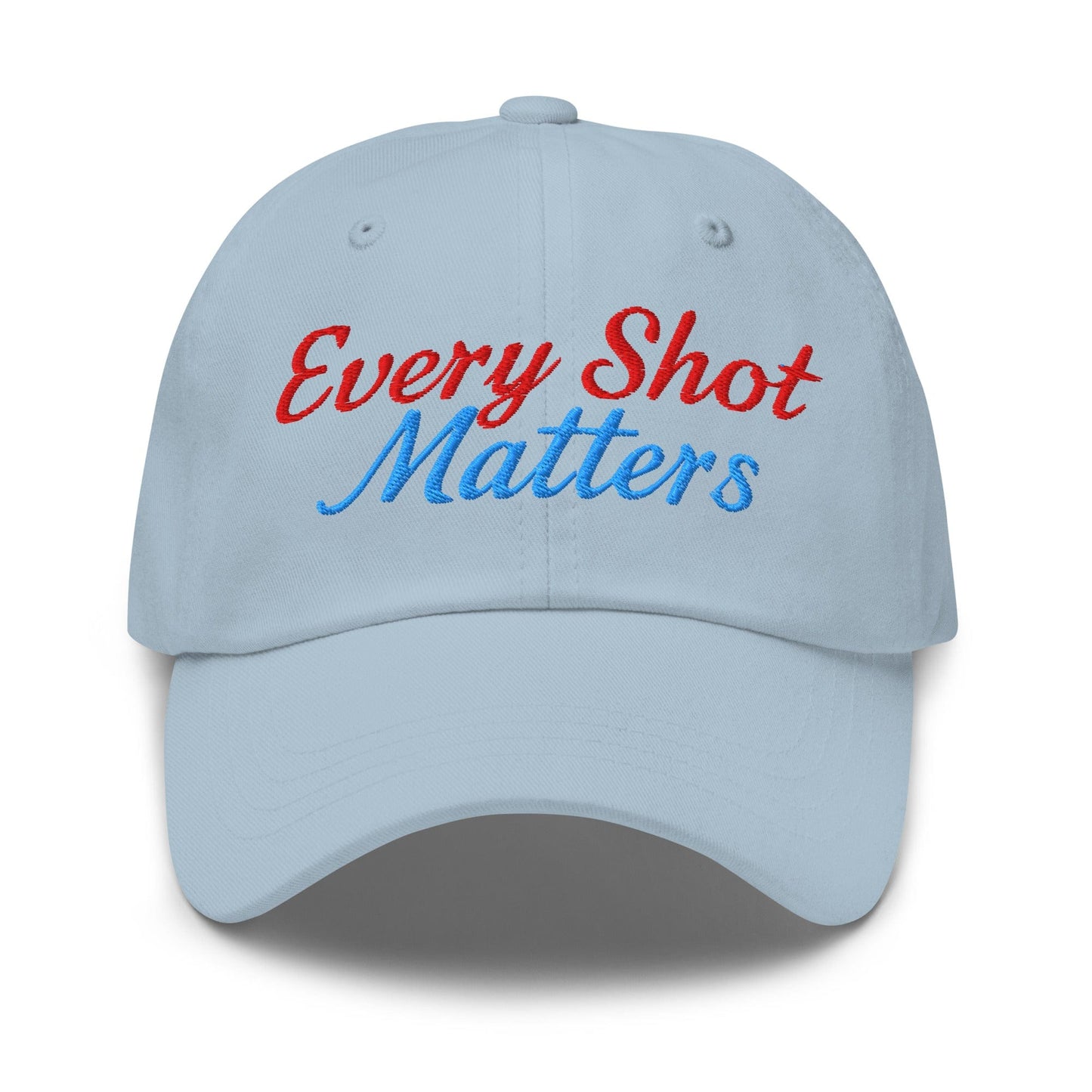 Every Shot Matters Fun Embroidered Golf Cap - Funny Golf Tee by Swing Epic
