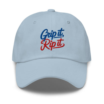Grip it Rip it Quirky Fun Embroidered Golf Cap - Funny Golf Tee by Swing Epic