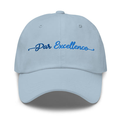 Par Excellence Embroidered Golf Cap - Funny Golf Tee by Swing Epic