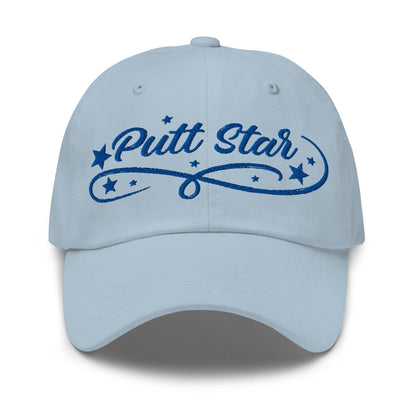 Putt Star Embroidered Golf Cap - Funny Golf Tee by Swing Epic