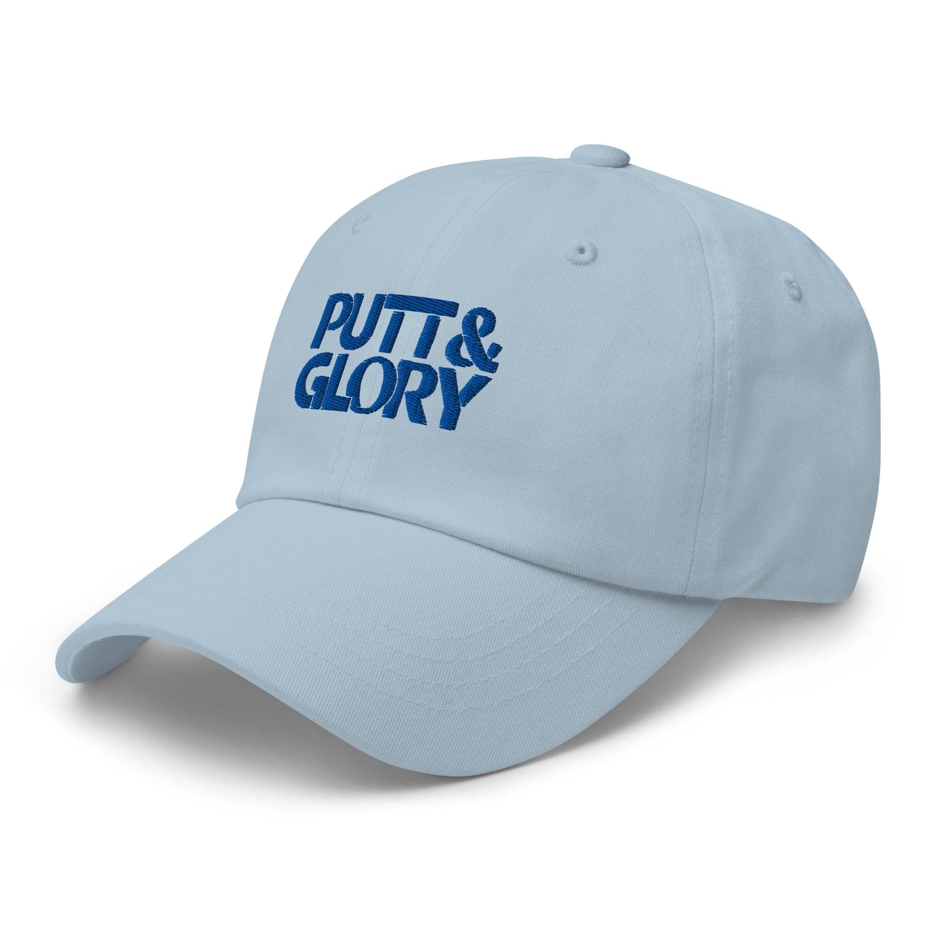 Putt and Glory Embroidered Golf Cap - Funny Golf Tee by Swing Epic