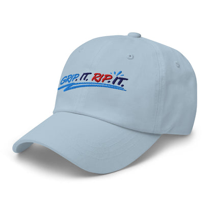 Grip It Rip It Embroidered Golf Cap - Funny Golf Tee by Swing Epic