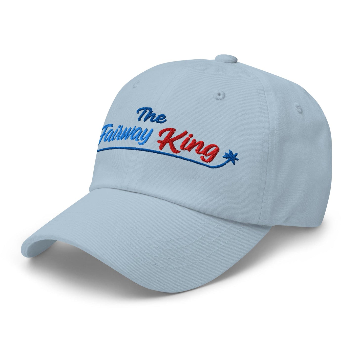 The Fairway King Embroidered Golf Cap - Funny Golf Tee by Swing Epic