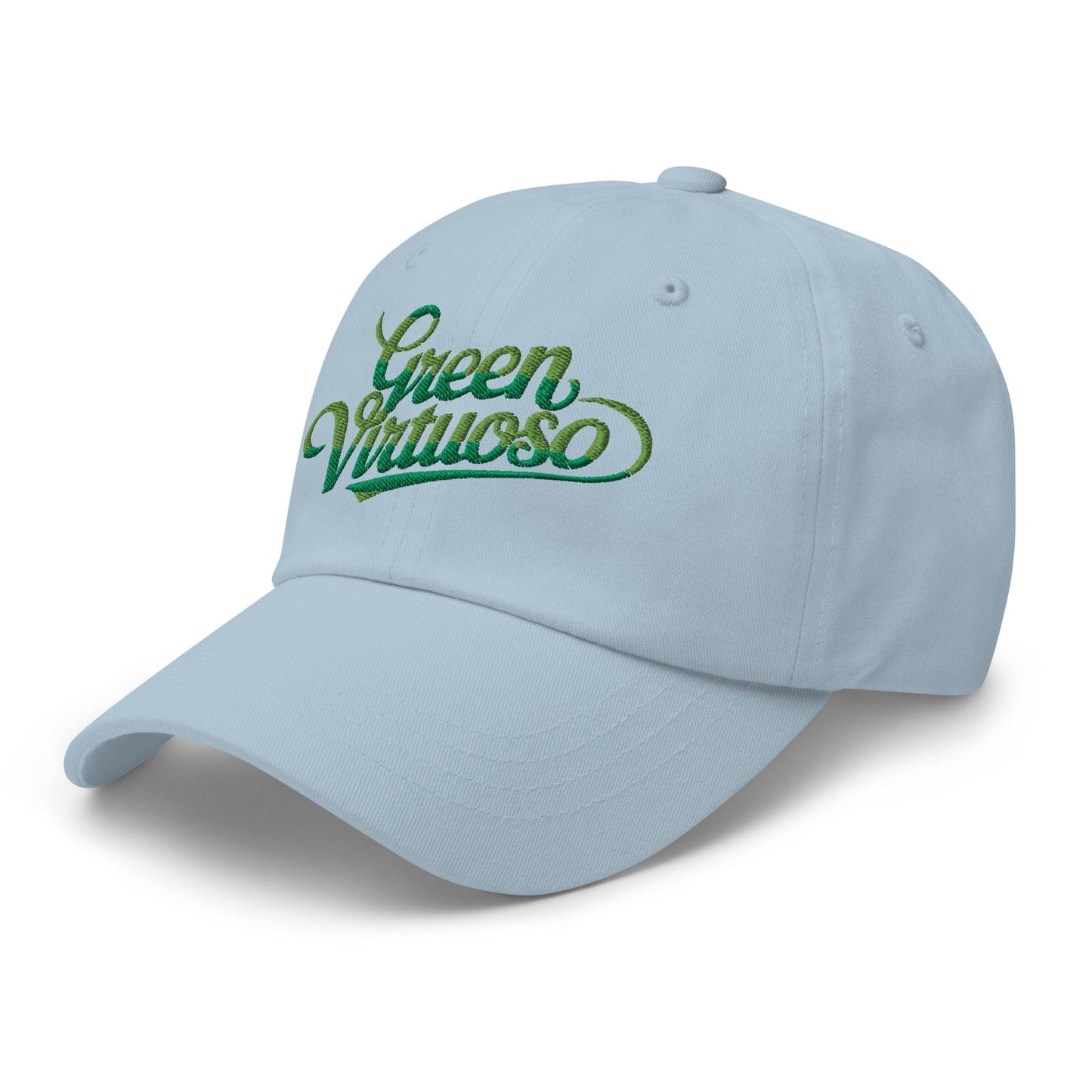 Green Virtuoso Embroidered Golf Cap - Funny Golf Tee by Swing Epic