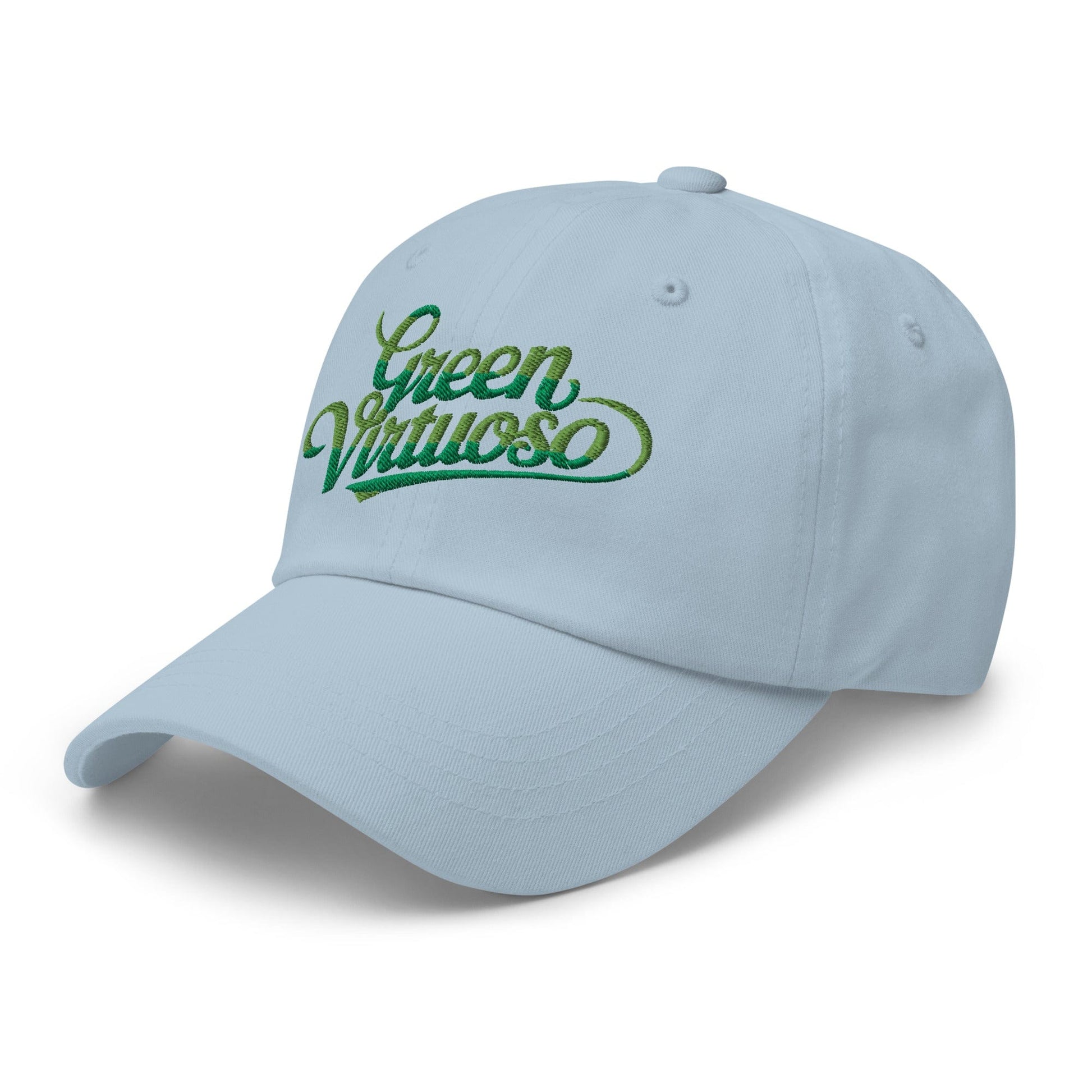 Green Virtuoso Embroidered Golf Cap - Funny Golf Tee by Swing Epic
