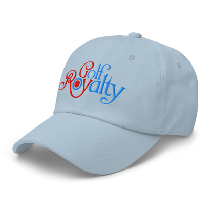 Golf Royalty Quirky Fun Embroidered Golf Cap - Funny Golf Tee by Swing Epic