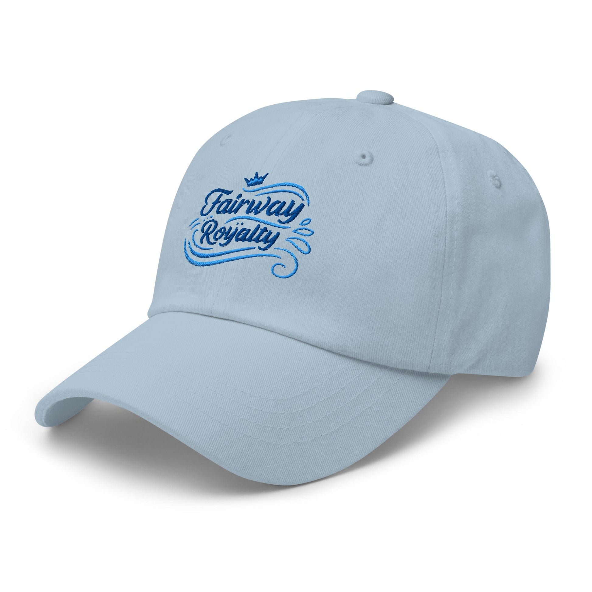 Fairway Royalty Swirls Leaf Detailed Embroidered Golf Cap - Funny Golf Tee by Swing Epic