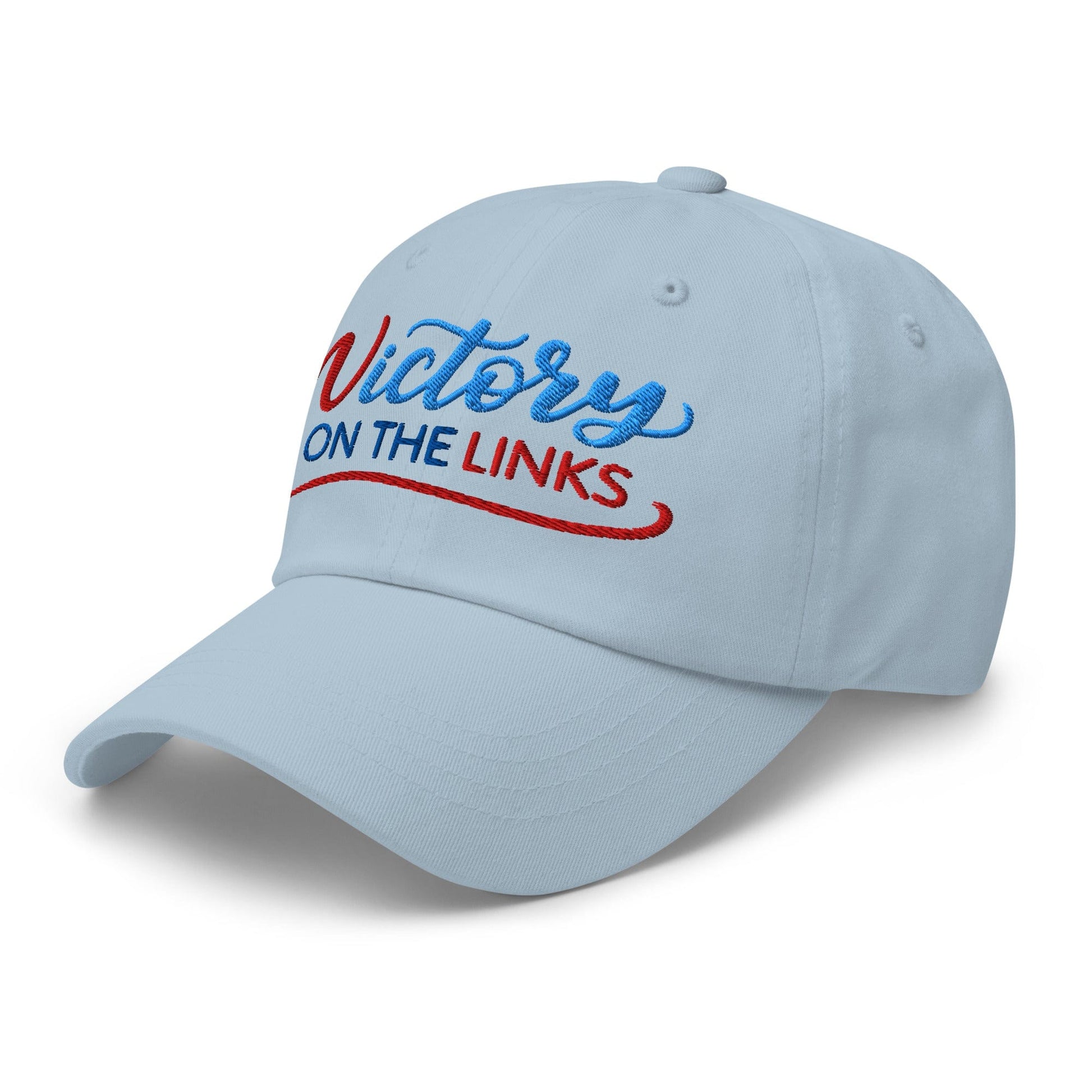Victory on the Links Fun and Unique Embroidered Golf Cap - Funny Golf Tee by Swing Epic