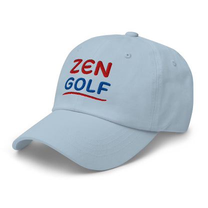 Zen Golf Embroidered Golf Cap - Funny Golf Tee by Swing Epic