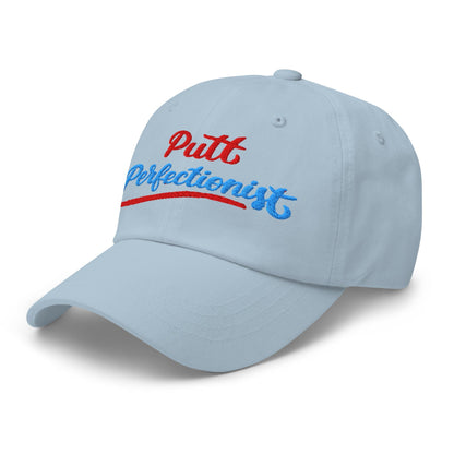 Putt Perfectionist Fun Embroidered Golf Cap - Funny Golf Tee by Swing Epic