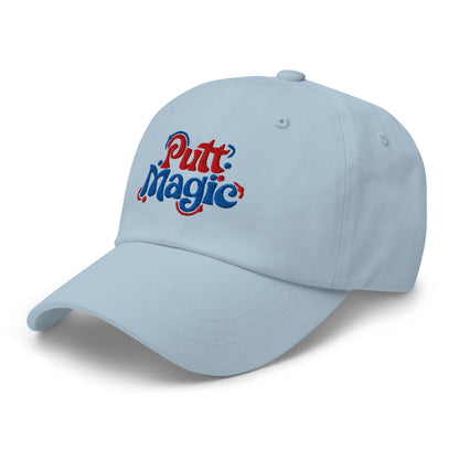 Putt Magic Embroidered Golf Cap - Funny Golf Tee by Swing Epic