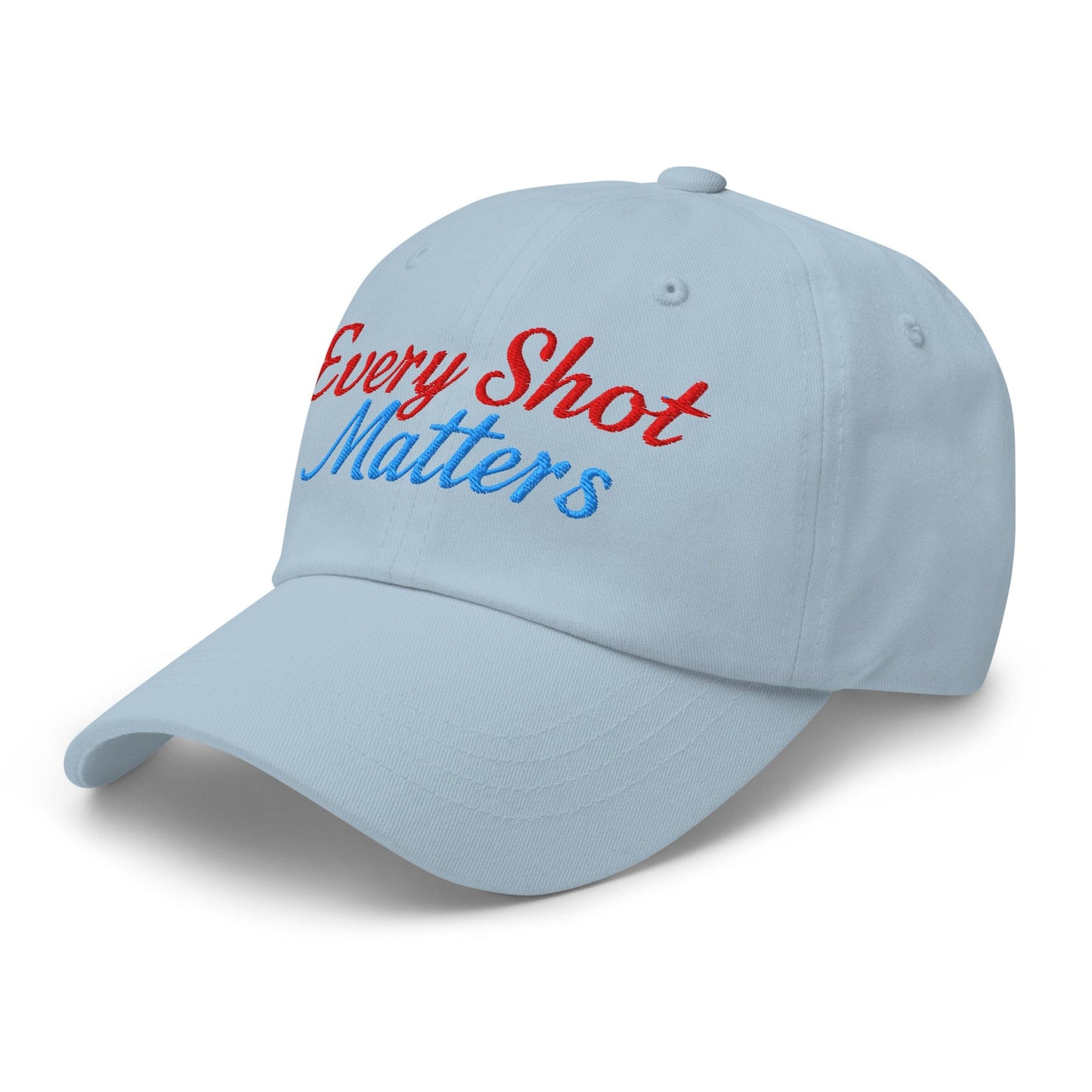 Every Shot Matters Fun Embroidered Golf Cap - Funny Golf Tee by Swing Epic