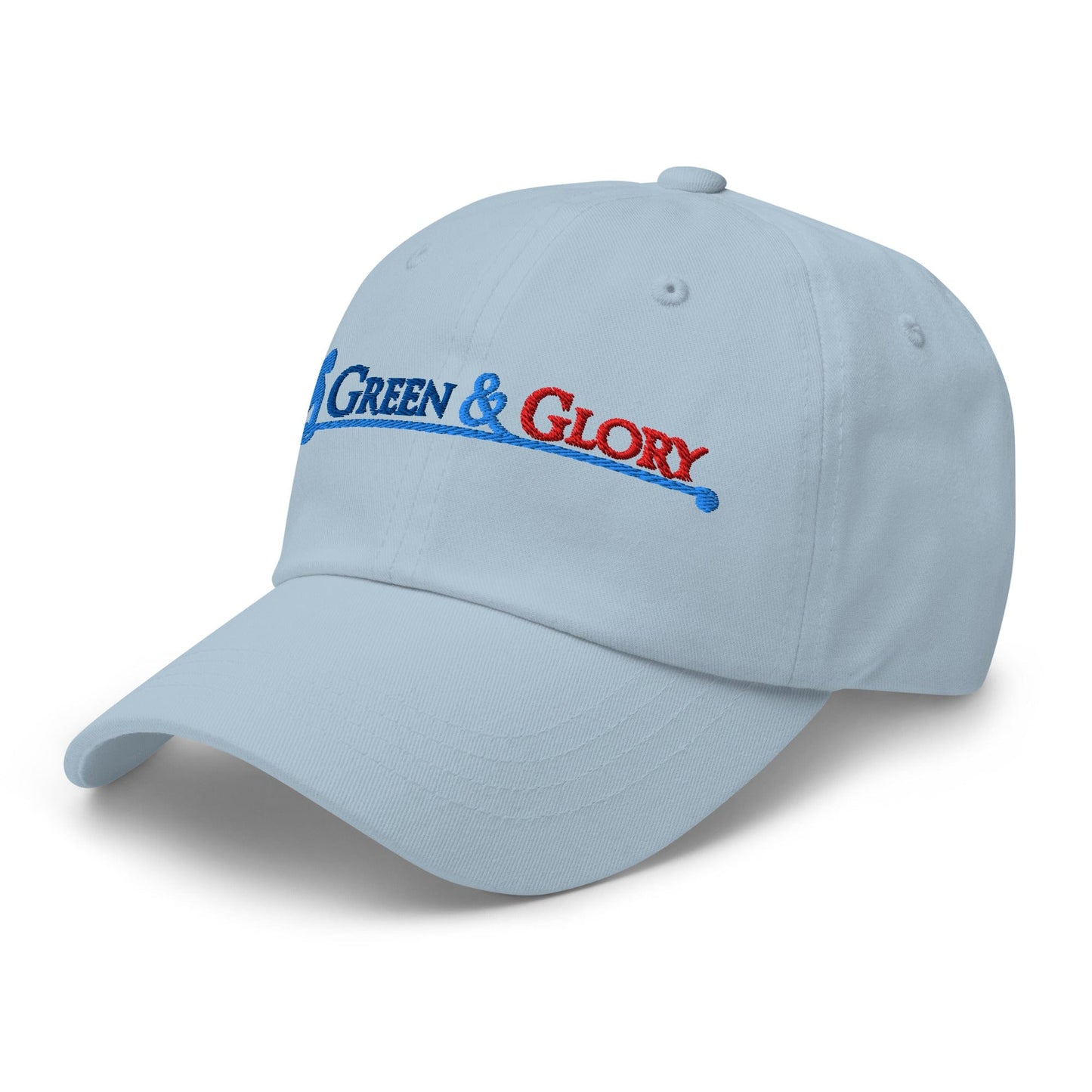 Green & Glory Embroidered Golf Cap - Funny Golf Tee by Swing Epic