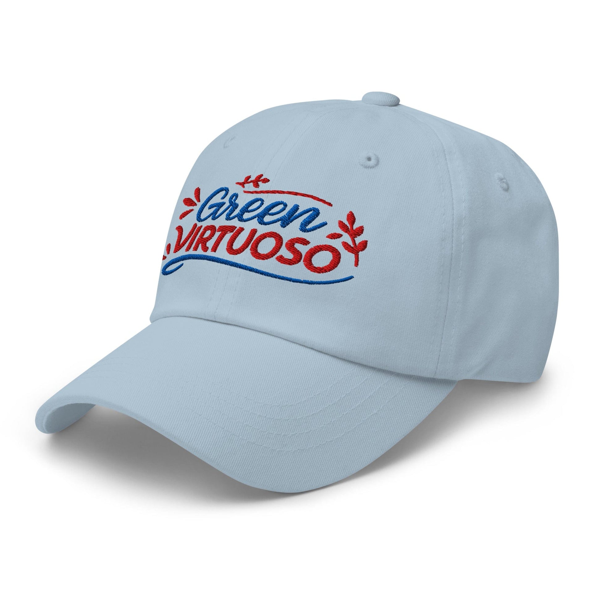 Green Virtuoso Masterpiece Design Embroidered Golf Cap - Funny Golf Tee by Swing Epic
