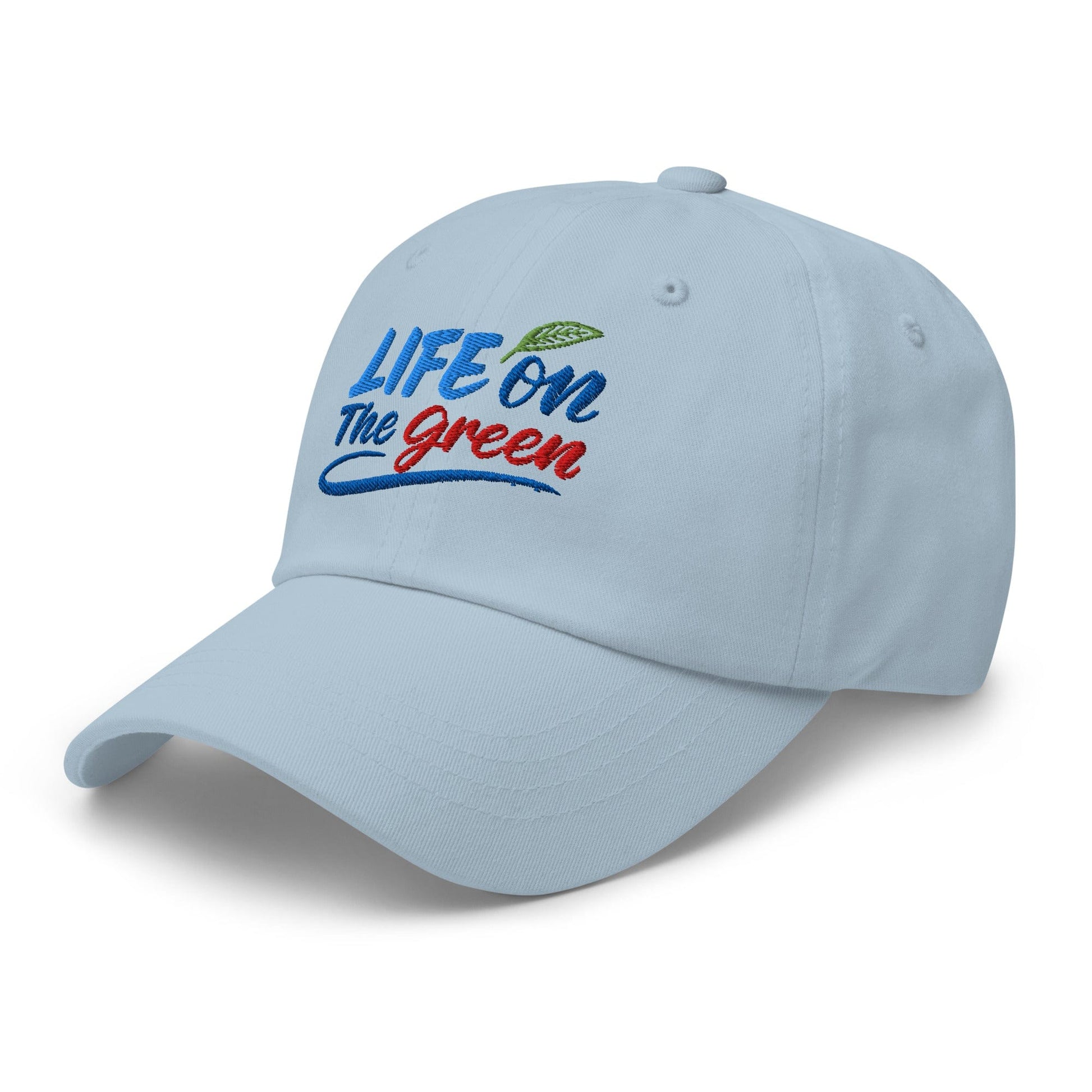 LIFE on The Green Embroidered Golf Cap - Funny Golf Tee by Swing Epic