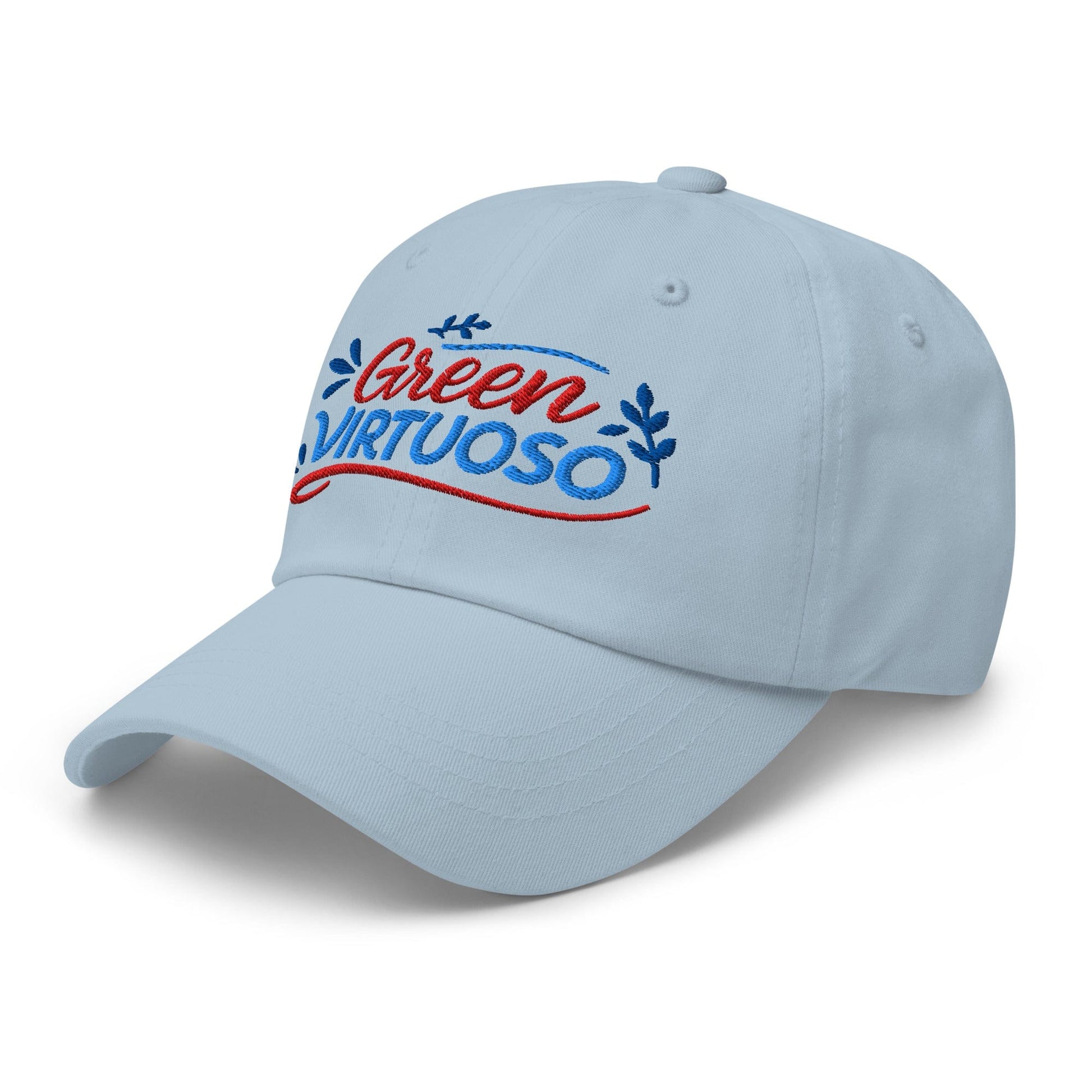 Green Virtuoso Masterpiece Design Embroidered Golf Cap - Funny Golf Tee by Swing Epic