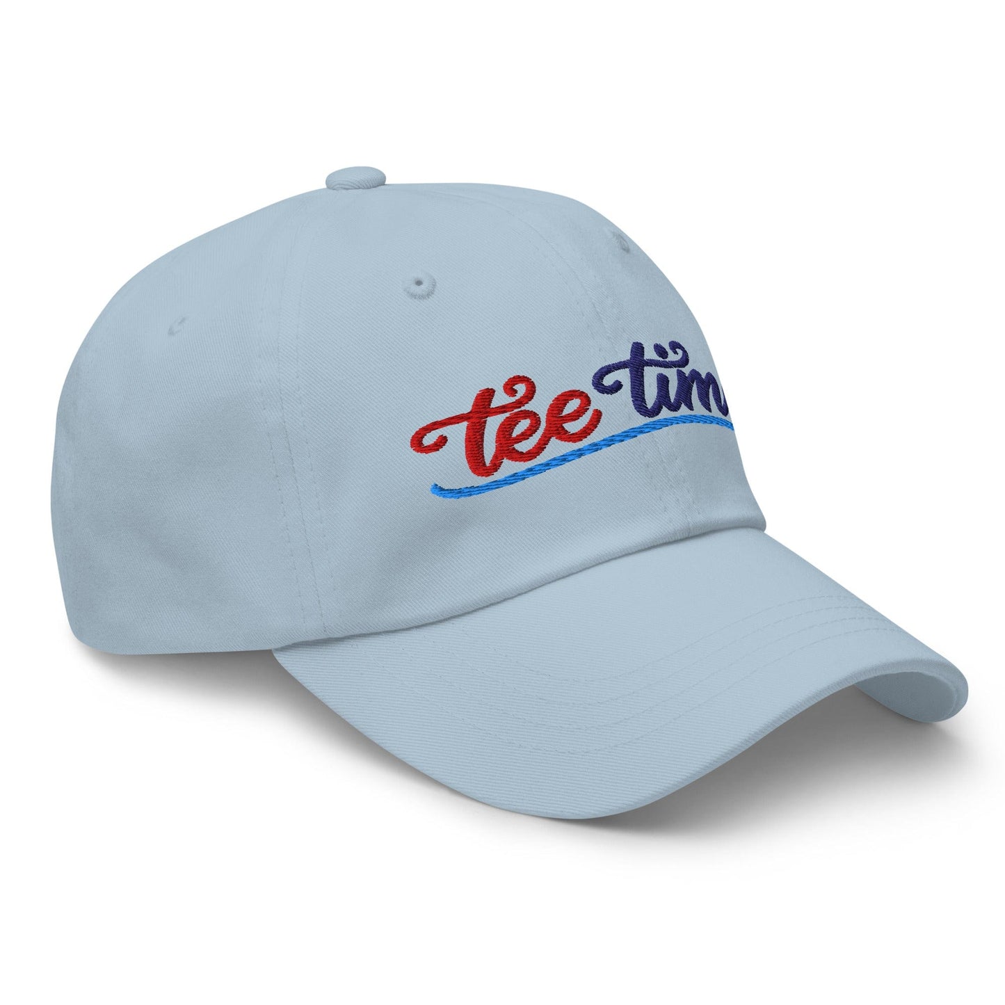 Tee Time Embroidered Golf Cap - Funny Golf Tee by Swing Epic