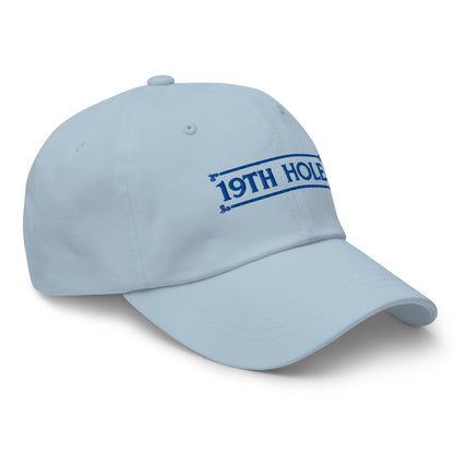 The 19th Hole Embroidered Golf Cap - Funny Golf Tee by Swing Epic