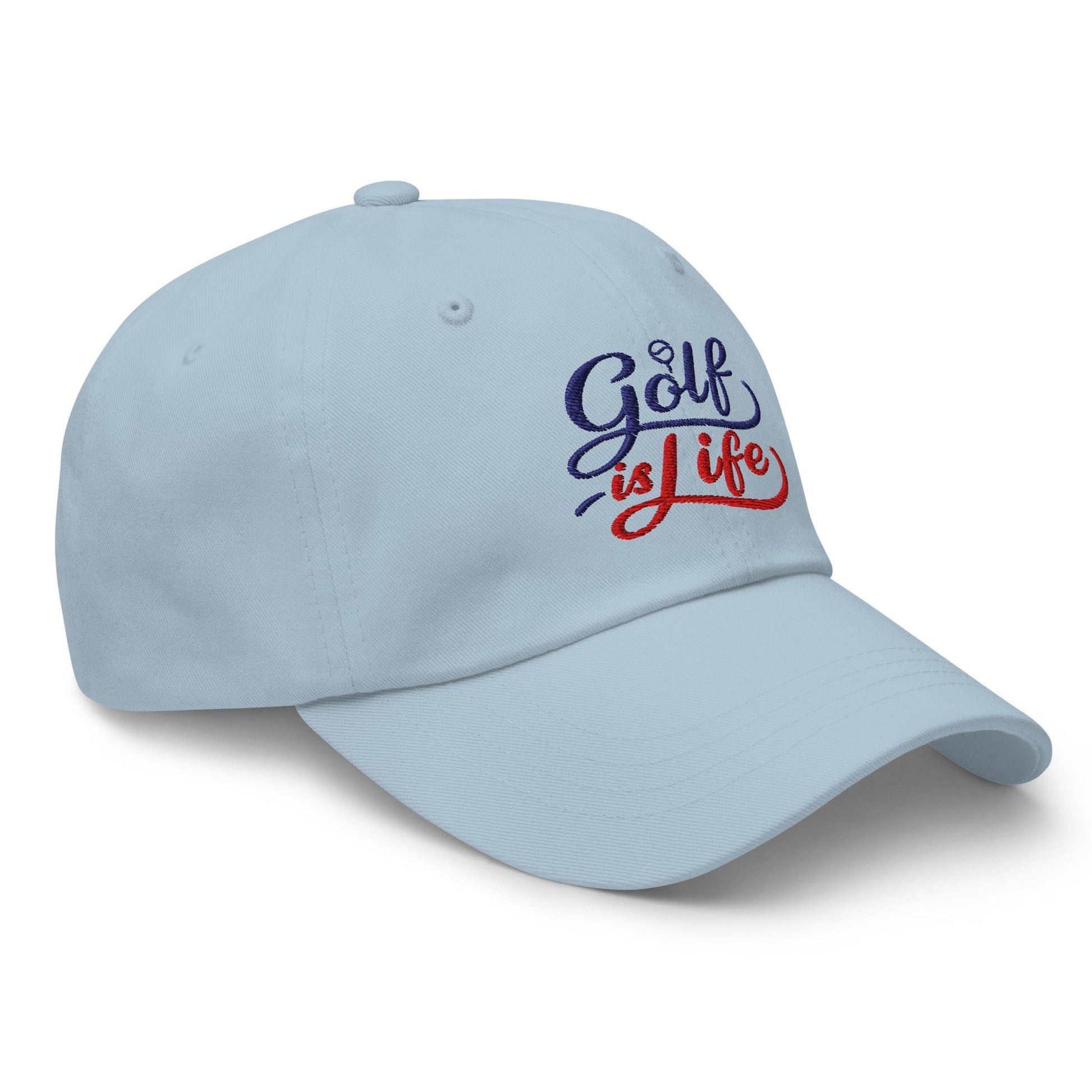 Golf is Life Embroidered Golf Cap - Funny Golf Tee by Swing Epic