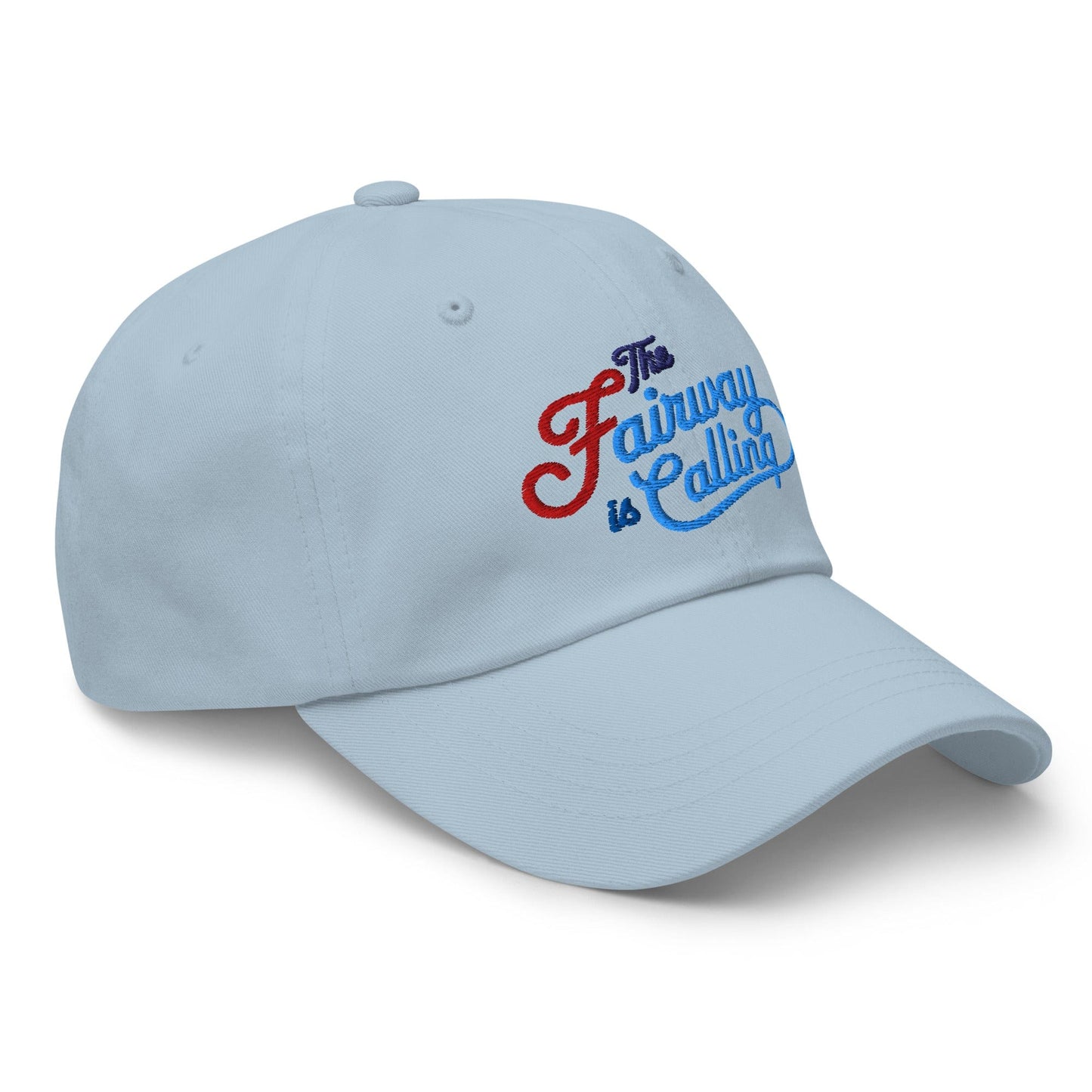 The Fairway is Calling Fun Quirky Embroidered Golf Cap - Funny Golf Tee by Swing Epic