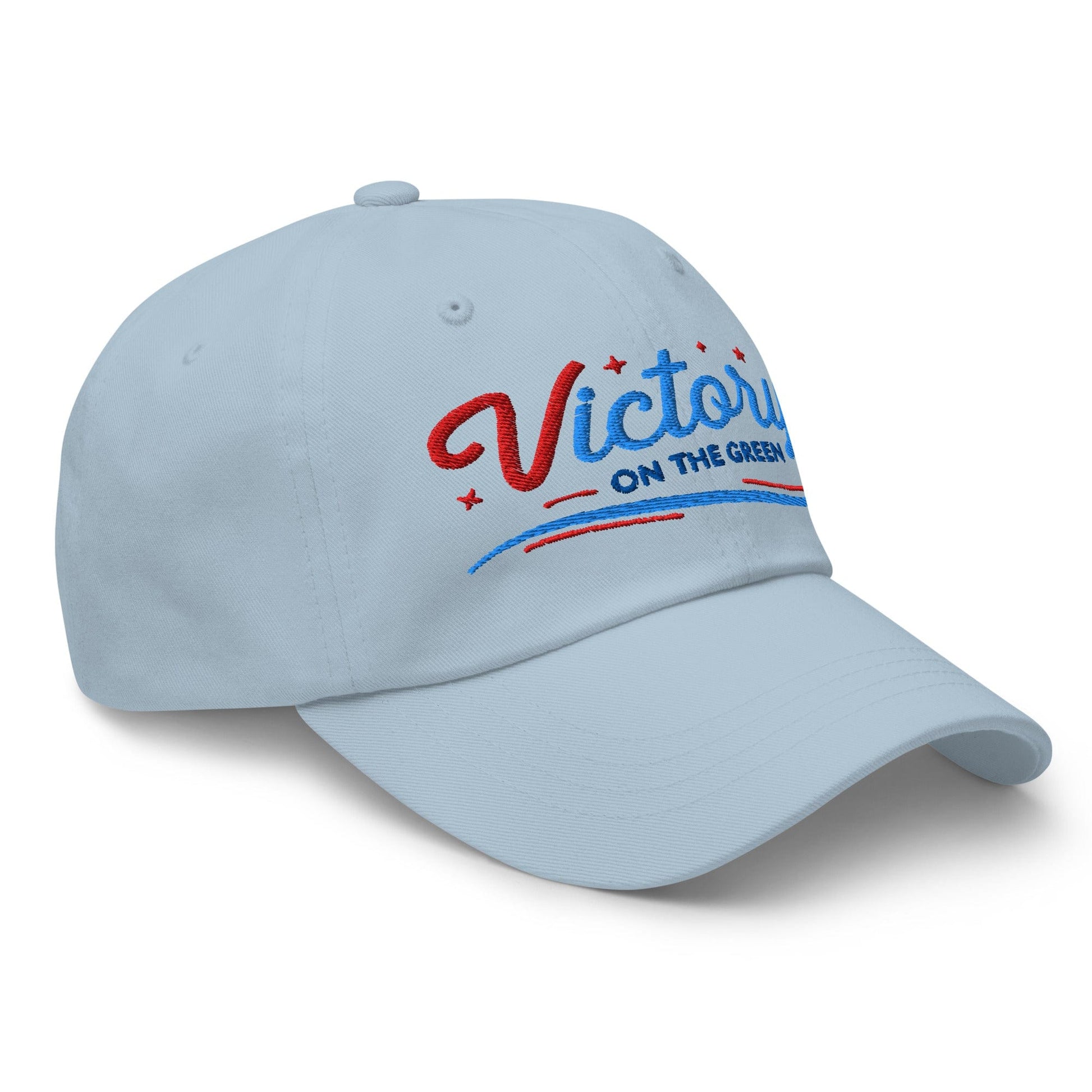 Victory On The Green Embroidered Golf Cap - Funny Golf Tee by Swing Epic
