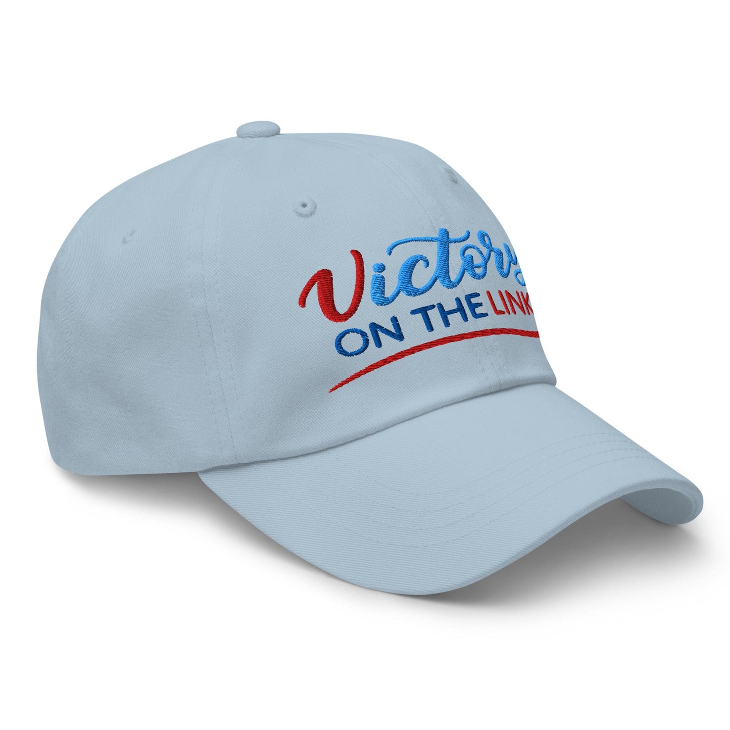 Victory on the Links Fun and Unique Embroidered Golf Cap - Funny Golf Tee by Swing Epic