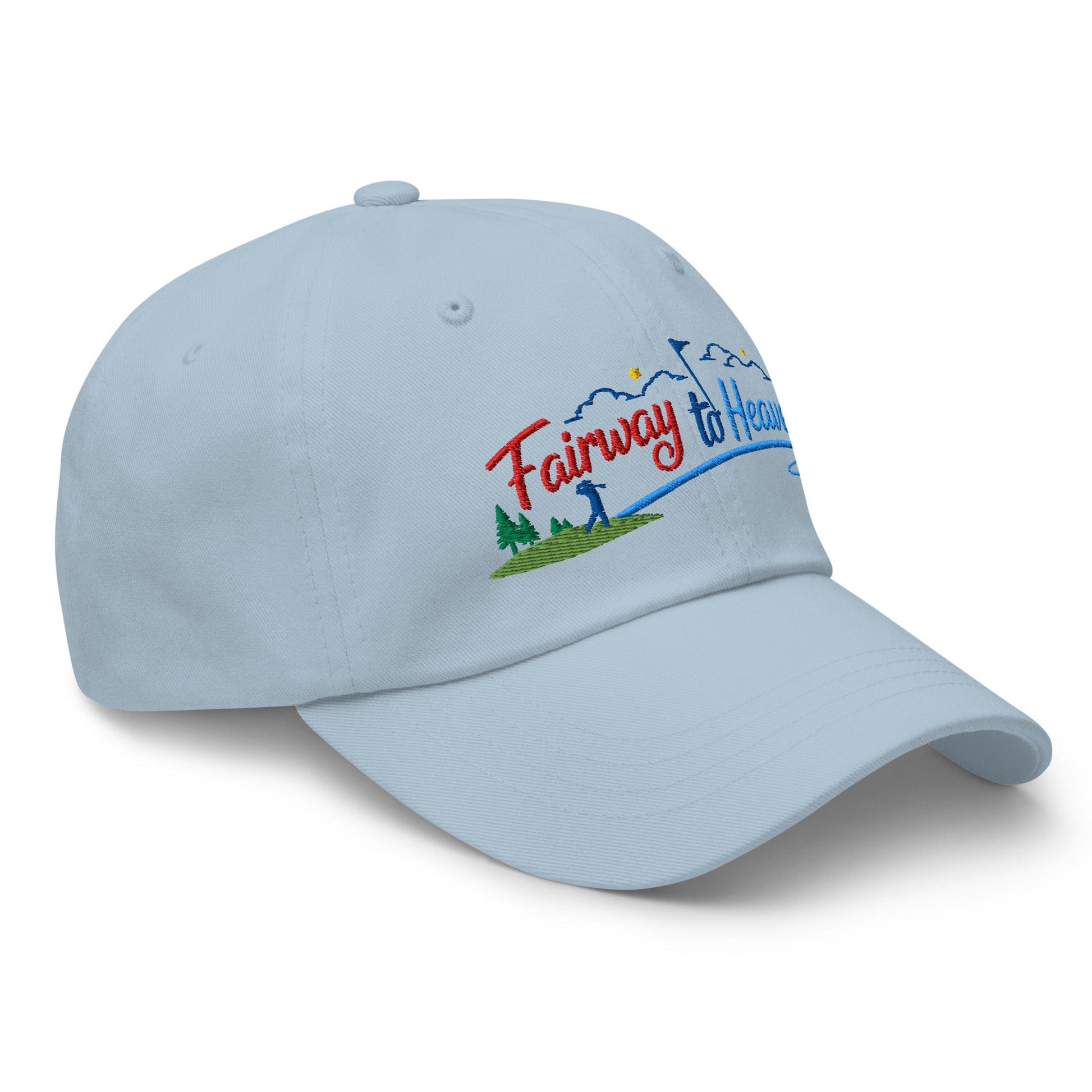 Fairway to Heaven Embroidered Golf Cap - Funny Golf Tee by Swing Epic