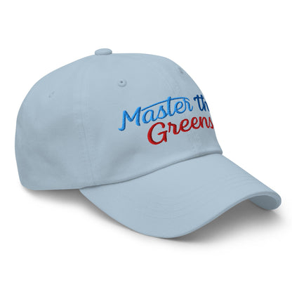 Master the Greens Embroidered Golf Cap - Funny Golf Tee by Swing Epic