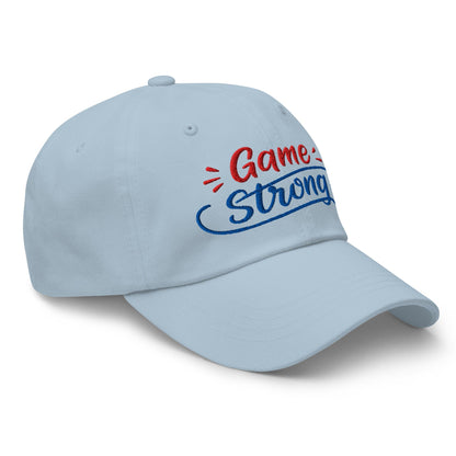 Game Strong Embroidered Golf Cap - Funny Golf Tee by Swing Epic