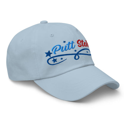 Putt Star Embroidered Golf Cap - Funny Golf Tee by Swing Epic