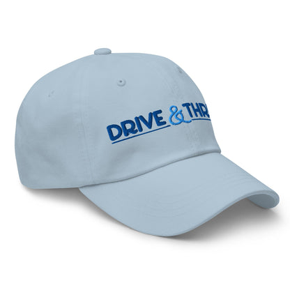 Drive & Thrive Embroidered Golf Cap - Funny Golf Tee by Swing Epic