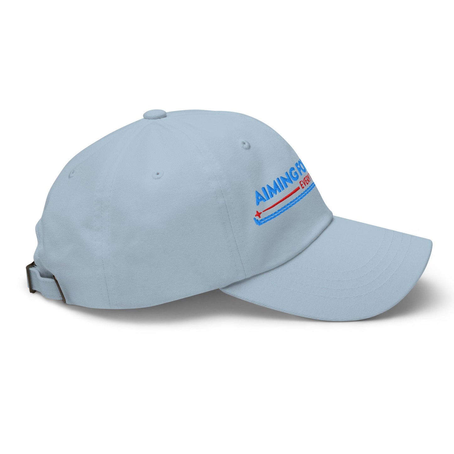 Aiming for the Pin Every Time Engaging Embroidered Golf Cap - Funny Golf Tee by Swing Epic