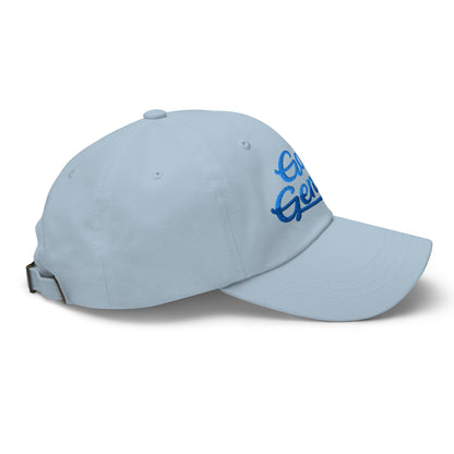 Golf Genius Quirky Fun Spirit Embroidered Golf Cap - Funny Golf Tee by Swing Epic