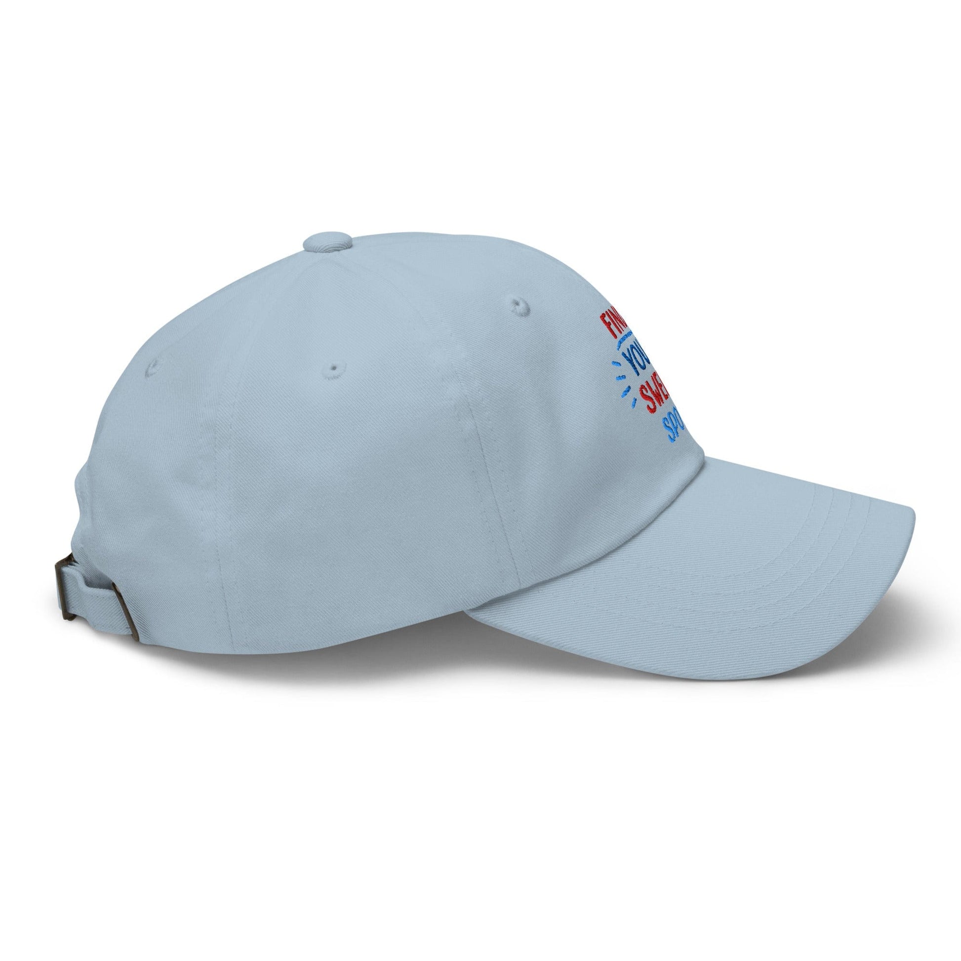 Find Your Sweet Spot Embroidered Golf Cap - Funny Golf Tee by Swing Epic