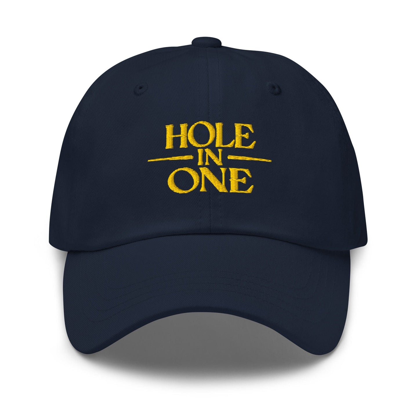Hole In One Embroidered Golf Cap - Funny Golf Tee by Swing Epic