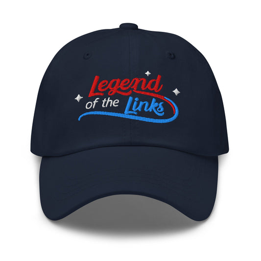 Legend of the Links Embroidered Golf Cap - Funny Golf Tee by Swing Epic