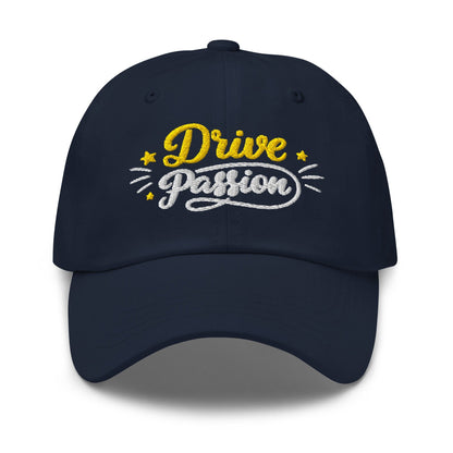 Drive Passion Stars Charming Stylish Embroidered Golf Cap - Funny Golf Tee by Swing Epic