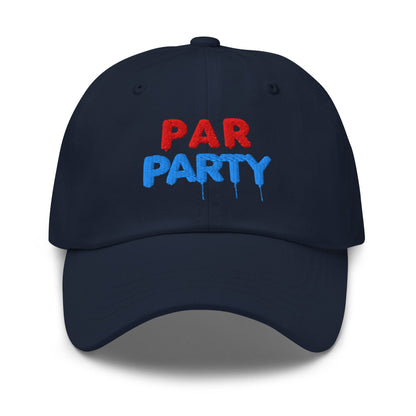 Par Party Fun Embroidered Golf Cap - Funny Golf Tee by Swing Epic