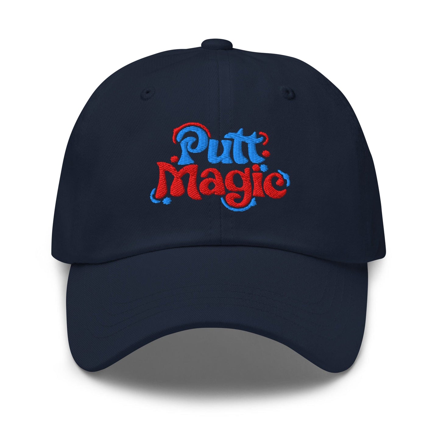Putt Magic Quirky Embroidered Golf Cap - Funny Golf Tee by Swing Epic
