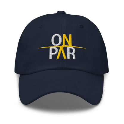 On Par Fun Embroidered Golf Cap - Funny Golf Tee by Swing Epic