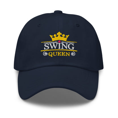 Swing Queen Embroidered Golf Cap - Funny Golf Tee by Swing Epic