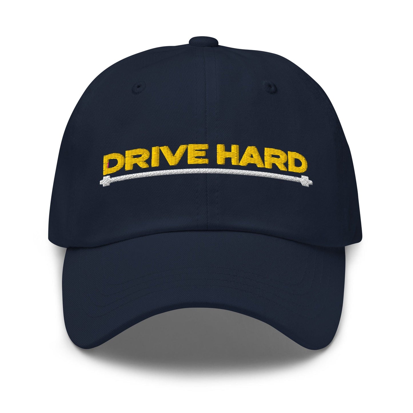 Drive Hard Embroidered Golf Cap - Funny Golf Tee by Swing Epic