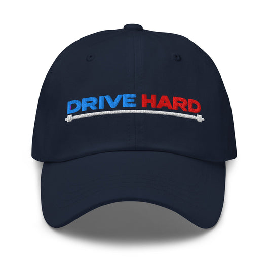Drive Hard Embroidered Golf Cap - Funny Golf Tee by Swing Epic