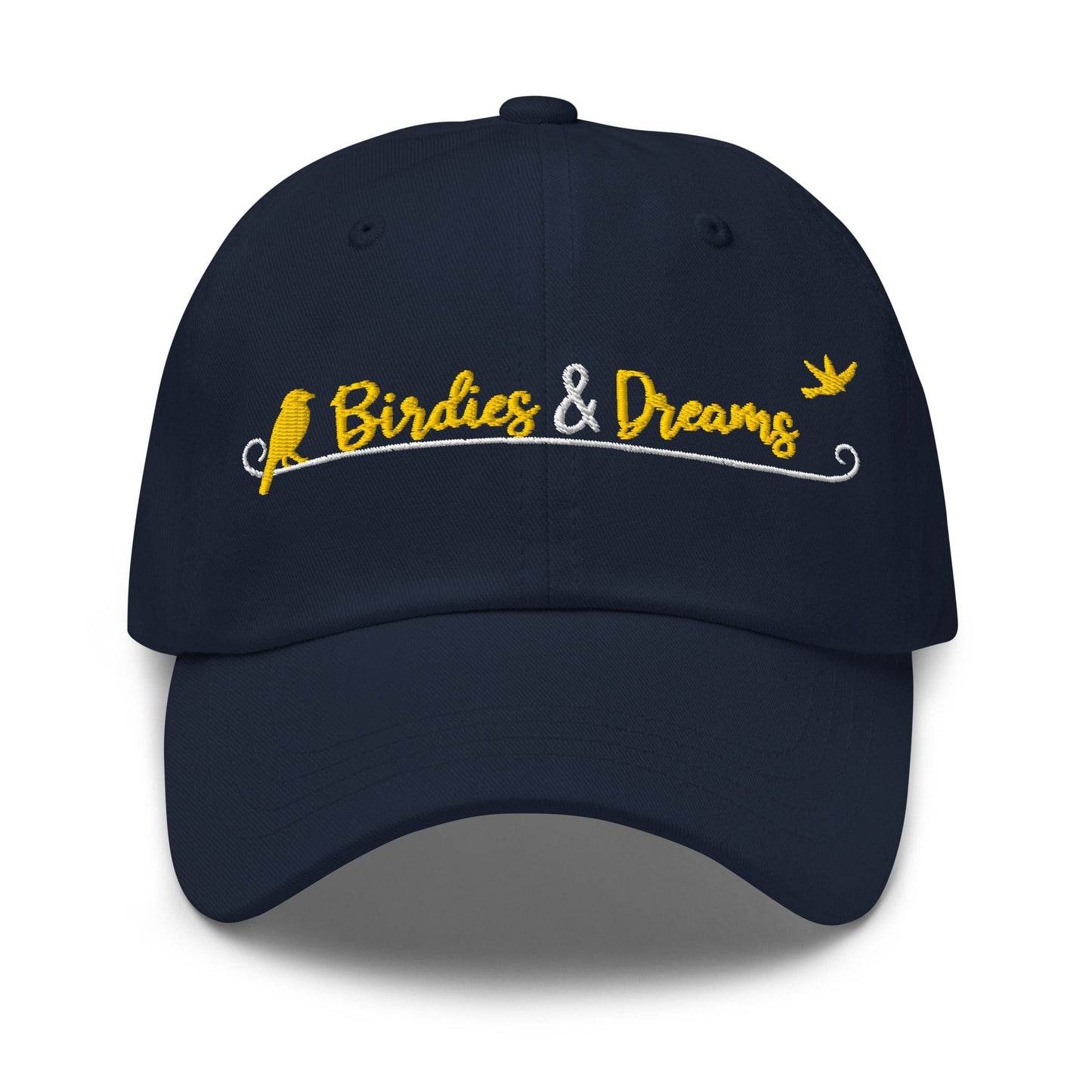 Birdies & Dreams Embroidered Golf Cap - Funny Golf Tee by Swing Epic