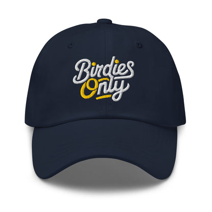 Birdies Only Quirky Embroidered Golf Cap - Funny Golf Tee by Swing Epic