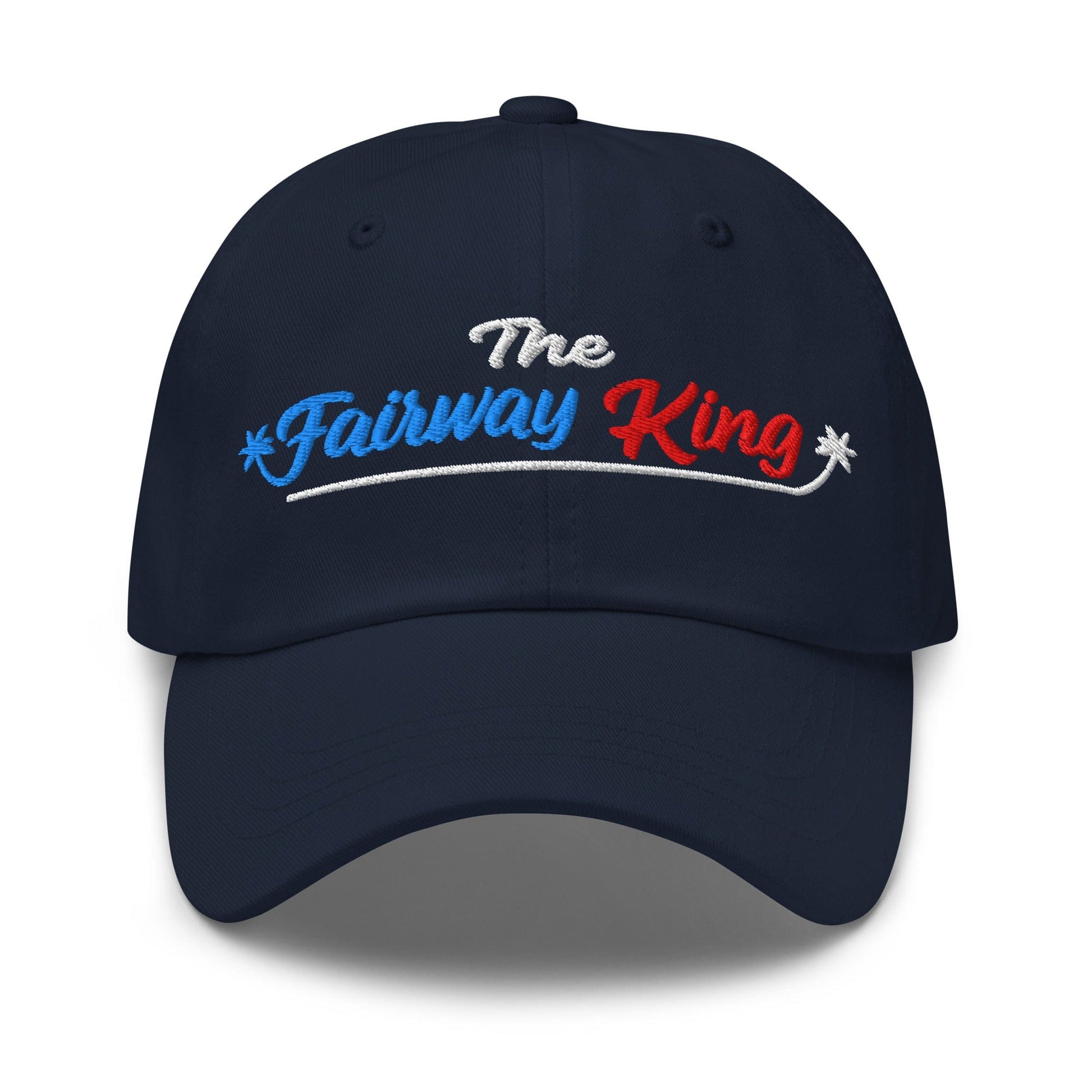 The Fairway King Embroidered Golf Cap - Funny Golf Tee by Swing Epic