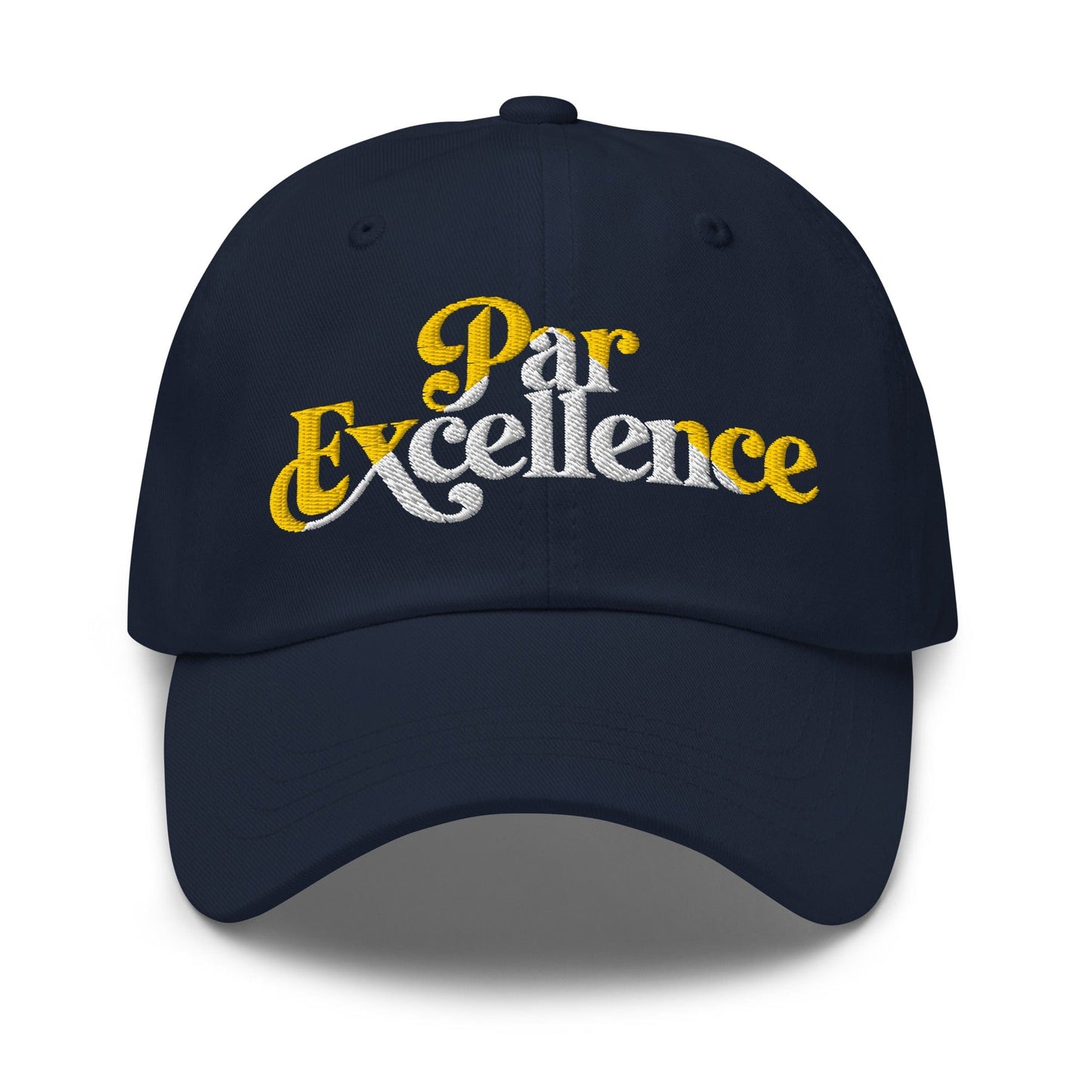 Par Excellence Embroidered Golf Cap - Funny Golf Tee by Swing Epic