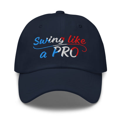 Swing Like A Pro Embroidered Golf Cap - Funny Golf Tee by Swing Epic