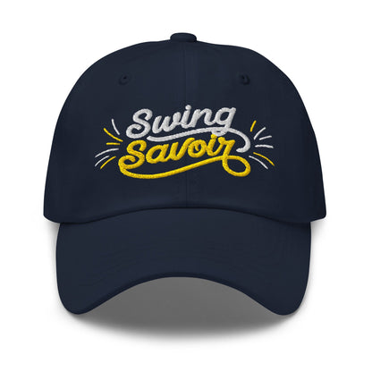 Swing Savoir Cool Stylish Fun Embroidered Golf Cap - Funny Golf Tee by Swing Epic