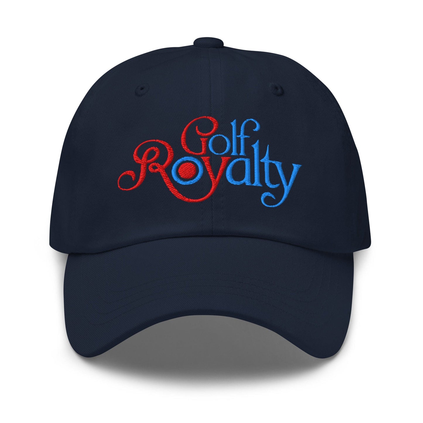 Golf Royalty Quirky Fun Embroidered Golf Cap - Funny Golf Tee by Swing Epic